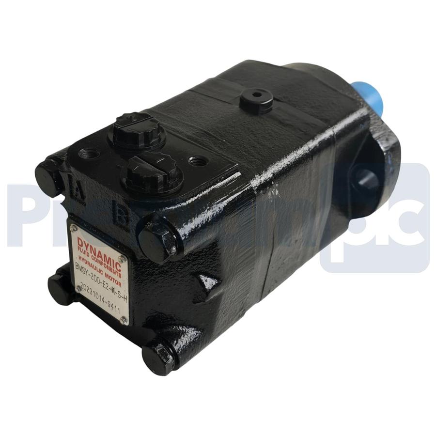 Used Dynamic Fluid Components BMSY-200-E2-K-S-H Hydraulic Motor, Shaft 1" Key NSNP