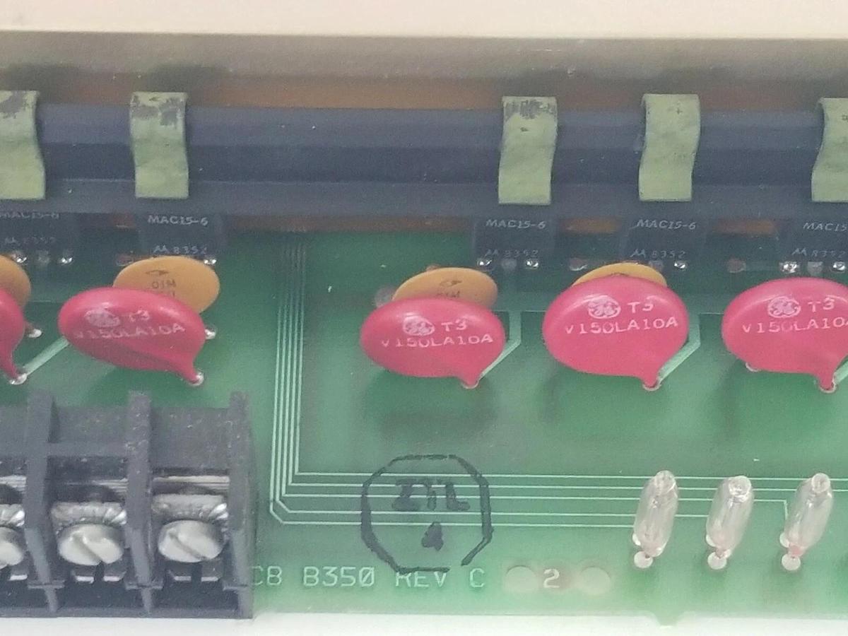 Used GOULD MODICON B350 REV. C BOARD