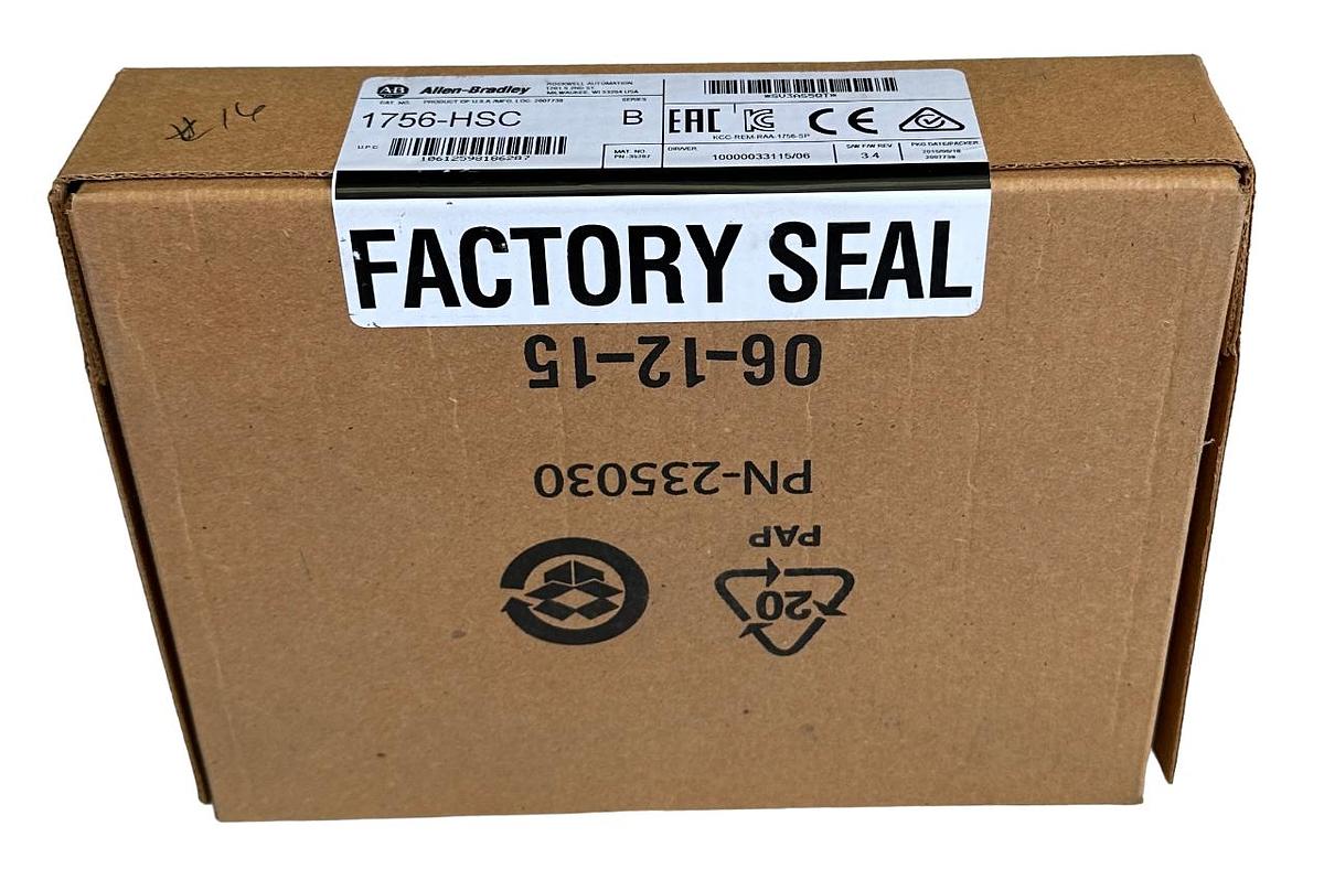 NEW SEALED ALLEN BRADLEY 1756-HSC /B ControlLogix HIGH SPEED COUNTER 1756HSC