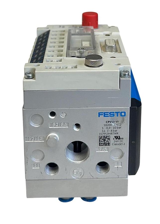 Used FESTO CPV10-VI / 18200 / CPV10-GE-DIO2-8 / 538814 PNEUMATIC VALVE ASSEMBLY USNP
