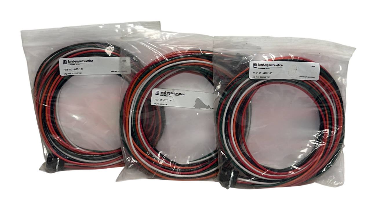 3 LUMBERG AUTOMATION RKF 501-677/10F / 500002762 Sensor / Actuator Cables NSMP