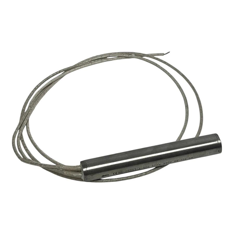New EDI M6-050G3-4-500 Industrial Cartridge Heater 500W 480V Braided Wire Lead