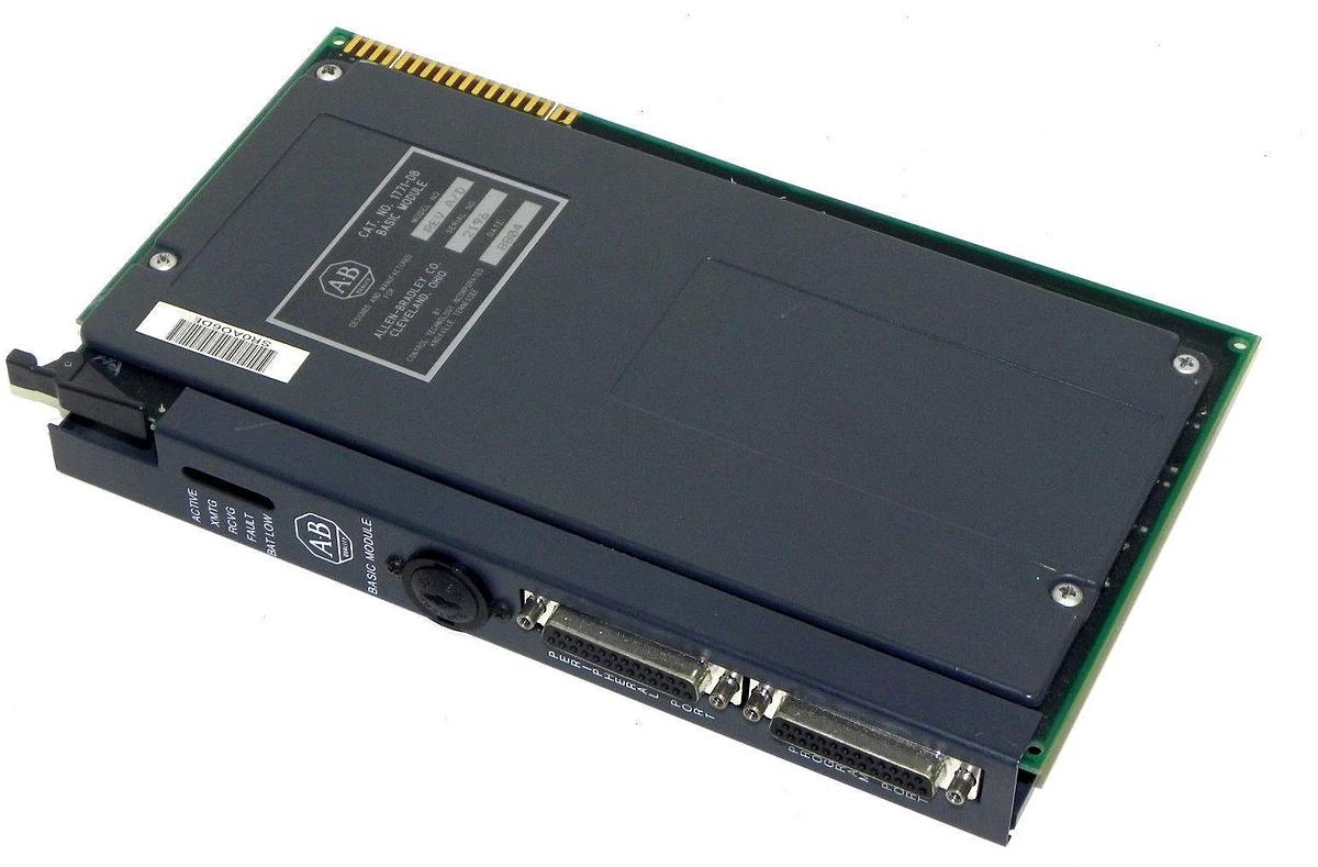 Used ALLEN BRADLEY 1771-DB BASIC MODULE 1771DB REV. A/D