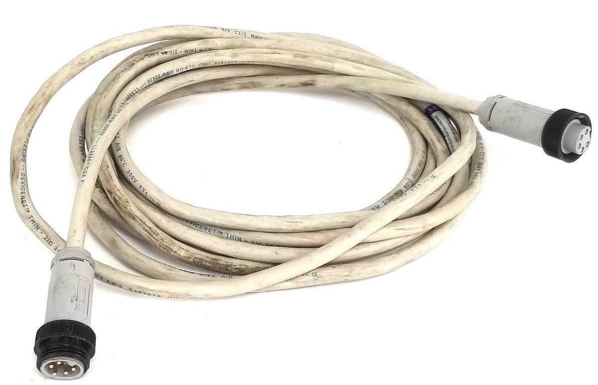 Used WOODHEAD CONNECTIVITY / BRAD HARRISON DNDF11A-M050 CABLE 300V, 4A, DNDF11AM050