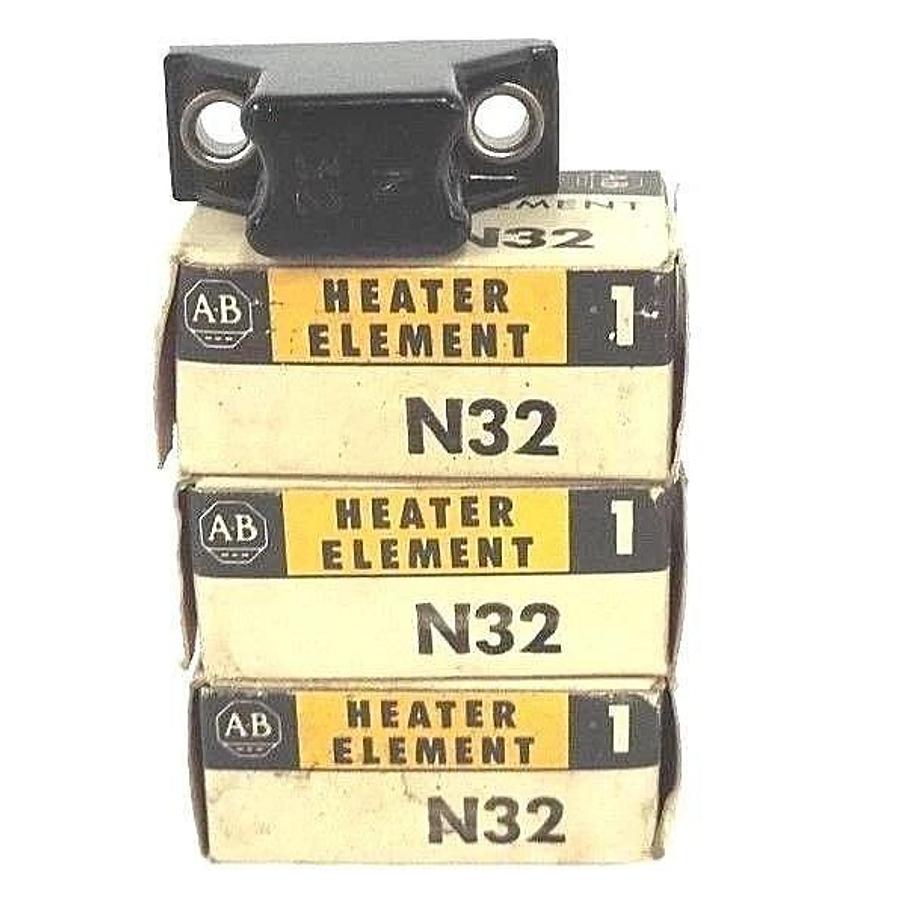 Used LOT OF 3 NIB ALLEN BRADLEY N32 OVERLOAD THERMAL UNIT HEATING ELEMENT