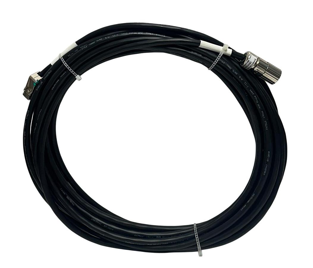 Used LENZE EYF0017A0150F01S01 / 15052208 RESOLVER FEEDBACK CABLE 15M OEM BLACK NSNP