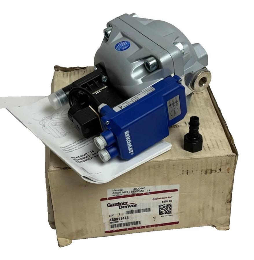 Gardner Denver A50911474 BEKOMAT 14 Condensate Drain Valve 230V 12-230psig