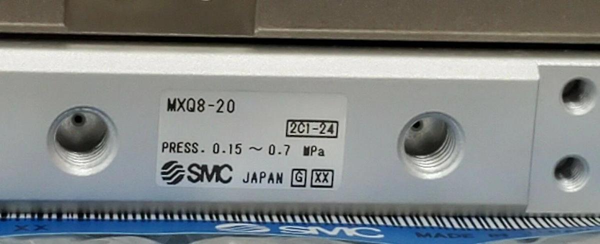 NEW SMC MXQ8-20 SERIES MXQ AIR SLIDE TABLE CYLINDER MXQB01 MXQ820