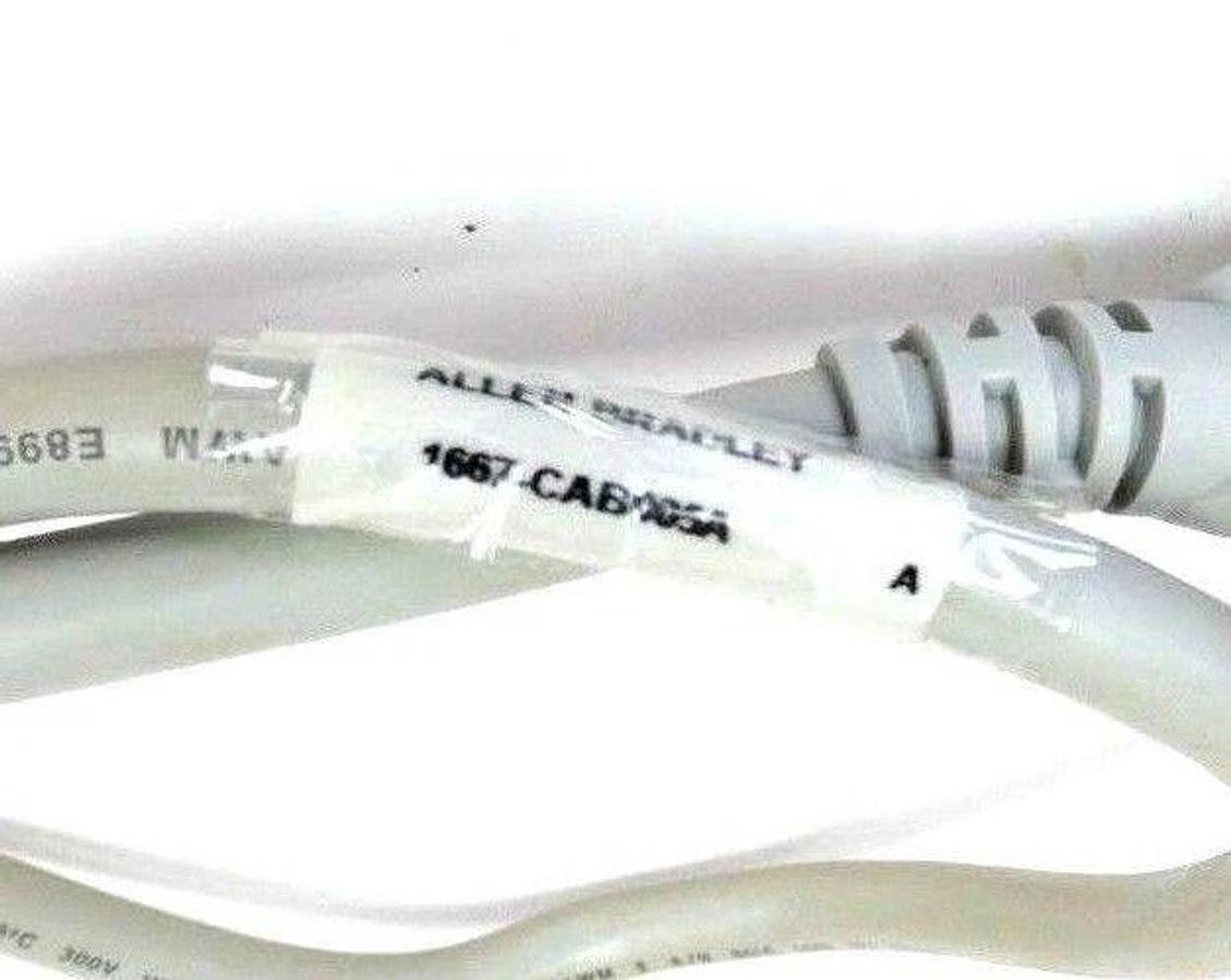 Used LOT OF 2 NIB ALLEN BRADLEY 1667-CAB005A PANNELCONNECT MODULE CABLES SER A
