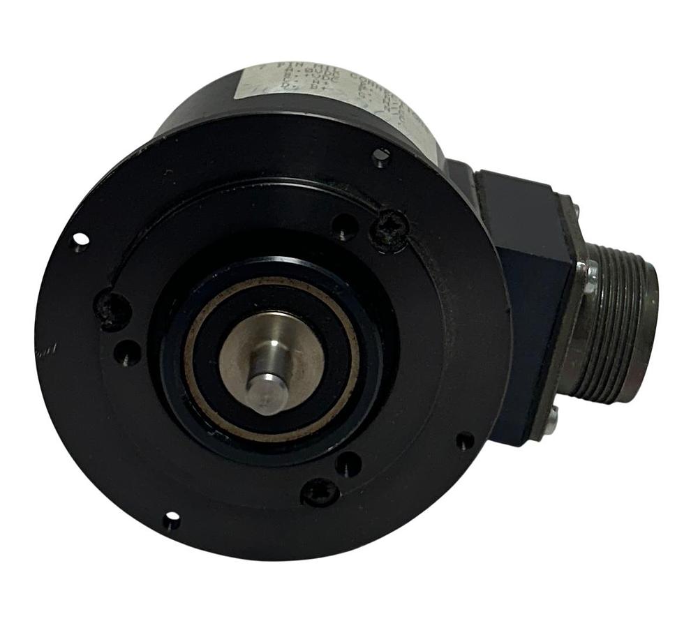Used HOHNER H-0057CB / H0057CB ROTARY SHAFT ENCODER 7-PIN MIL CONNECTIONS USNP