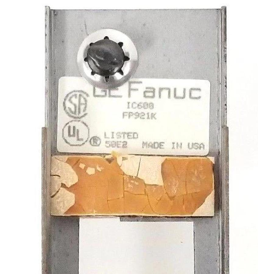 Used GE FANUC IC600FP921K FACEPLATE