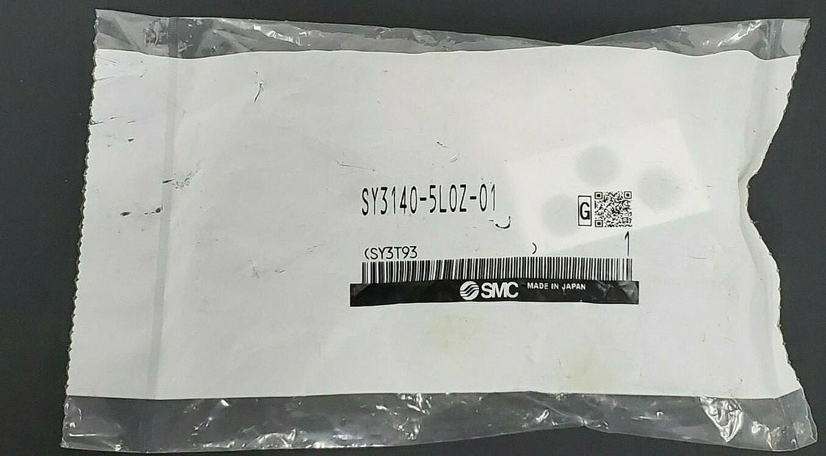Used NEW SMC SY3140-5LOZ-01 SOLENOID VALVE SY31405LOZ01, 24VDC