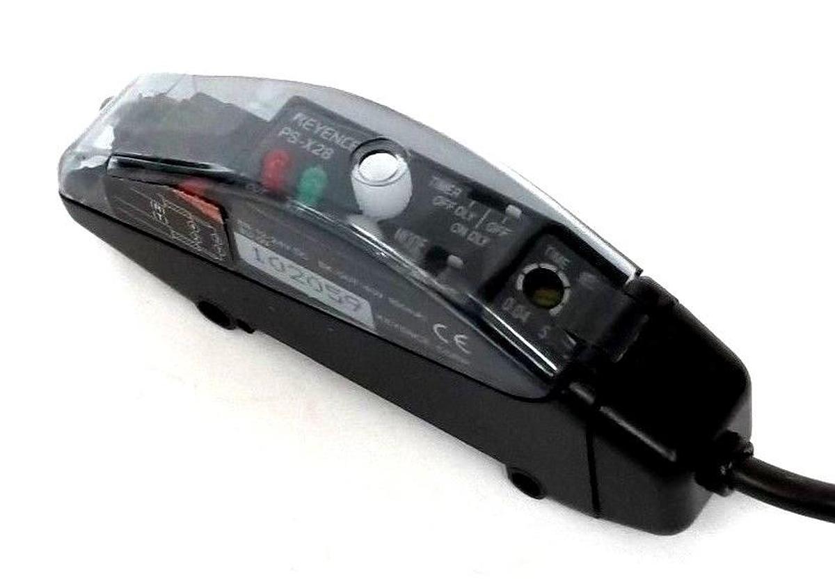 Used NEW KEYENCE PS-X28 PHOTOELECTRIC SENSOR 12-24VDC, PSX28