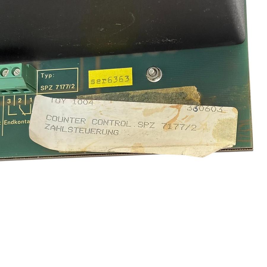 Used Torwegge Counter Control SPZ 7177/2 Zahlsteuerung Industrial Position Display