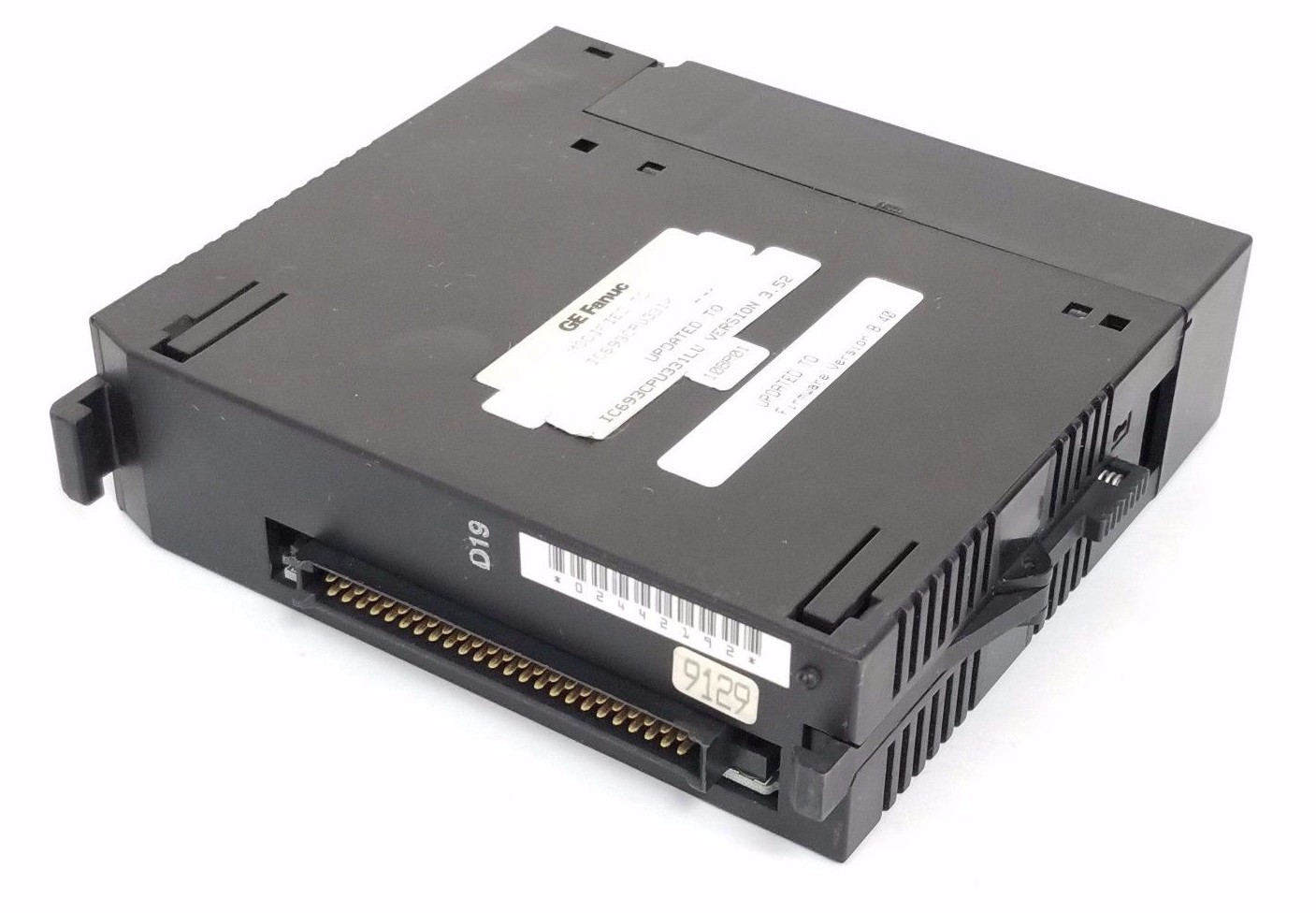 Used GE FANUC IC693CPU331K CPU MODULE UPDATED TO IC693CPU331LU VER. 3.52