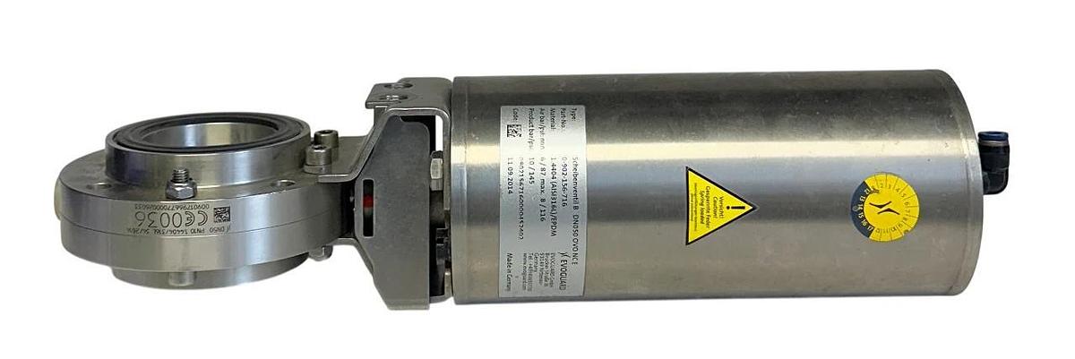 Used KRONES 0-902-156-716 / DN050 OVO NC E EVOGUARD HYGIENIC VALVE STAINLESS USNP