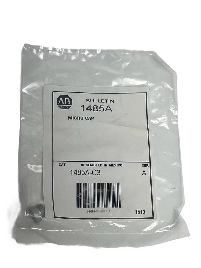 Used LOT OF 14 NEW ALLEN BRADLEY 1485A-C3 MICRO CAPS 1485AC3 SER. C , NSFS