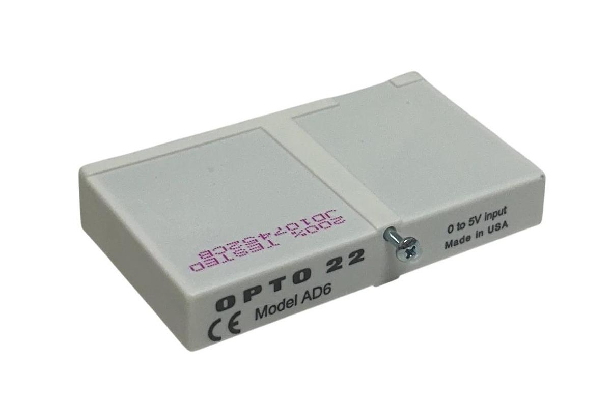 OPTO 22 AD6 I/O MODULE 0-5VDC INPUT ISOLATED ANALOG NSMP