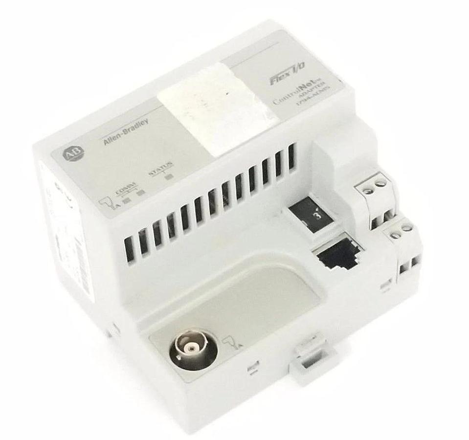 Used ALLEN BRADLEY 1794-ACN15 SER. C REV. A01 F/W REV. 4.3 FLEX I/O ADAPTER
