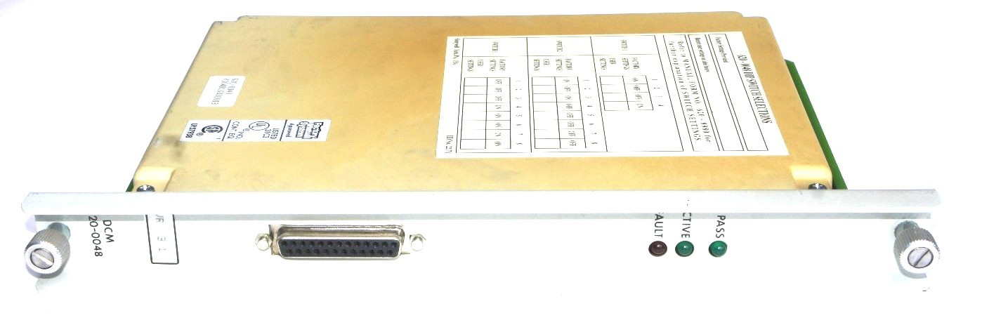 Used HONEYWELL 620-0048 DATA COMMUNICATION MODULE VR 3.1 6200048
