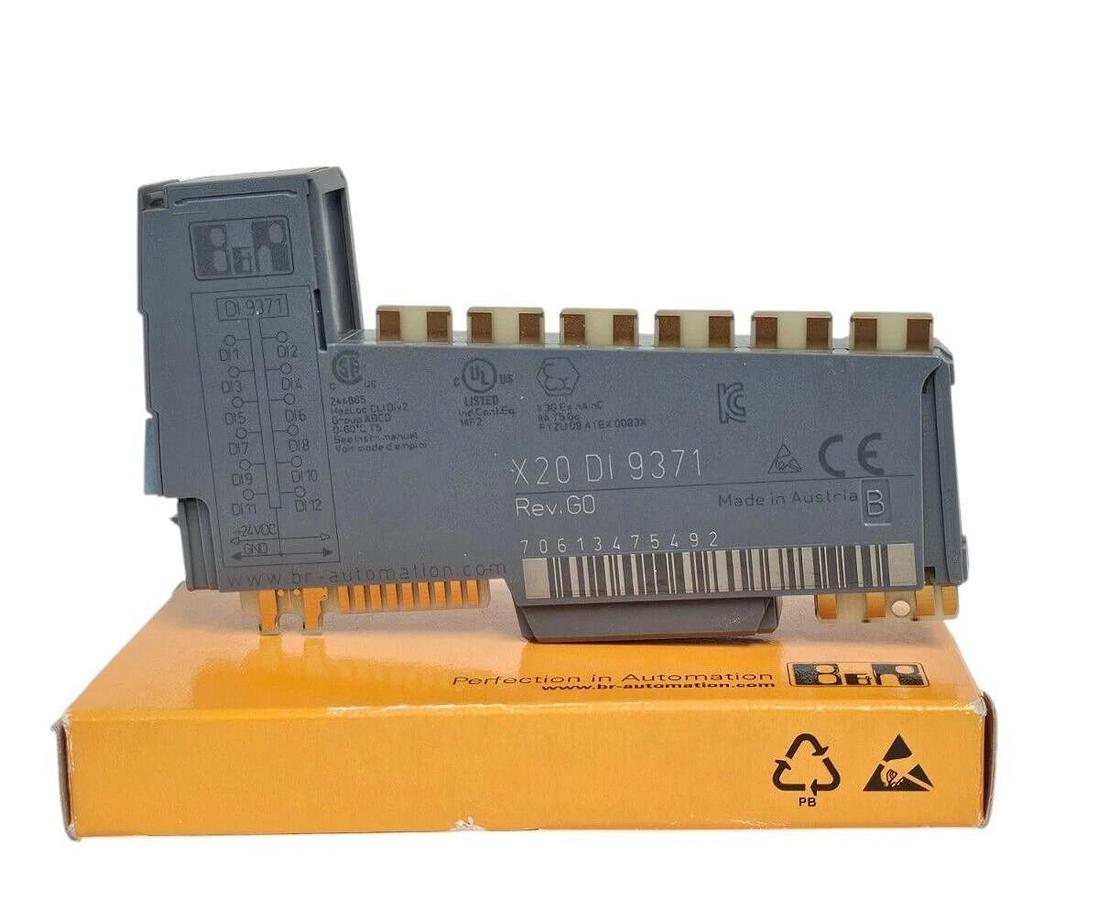 Used NEW B&R X20DI9371 I/O MODULE X20 DI 9371 DIGITAL INPUT