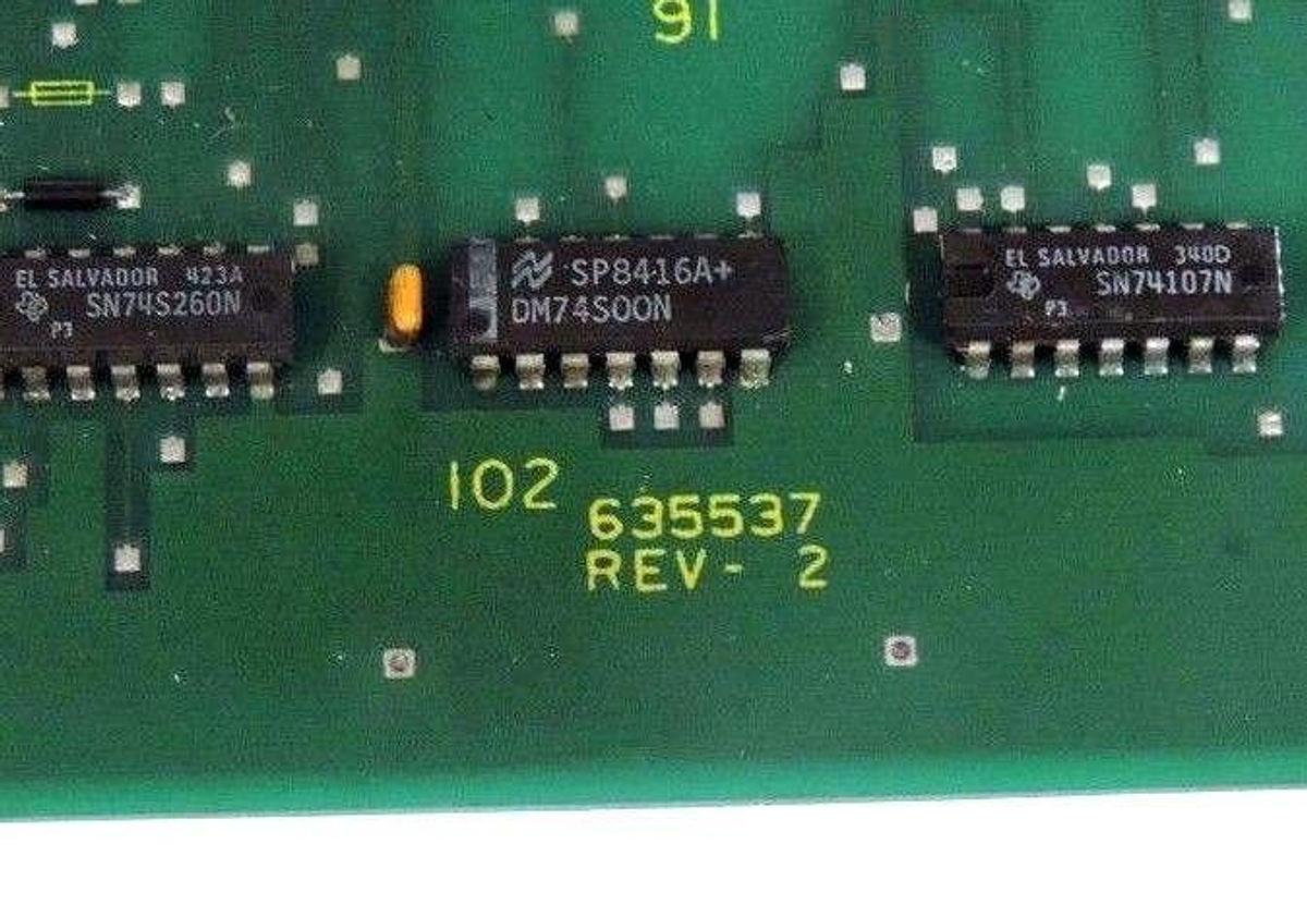 Used ALLEN BRADLEY 8000-GB MICROCONTROL MODULE 635537 REV 2 8000GB