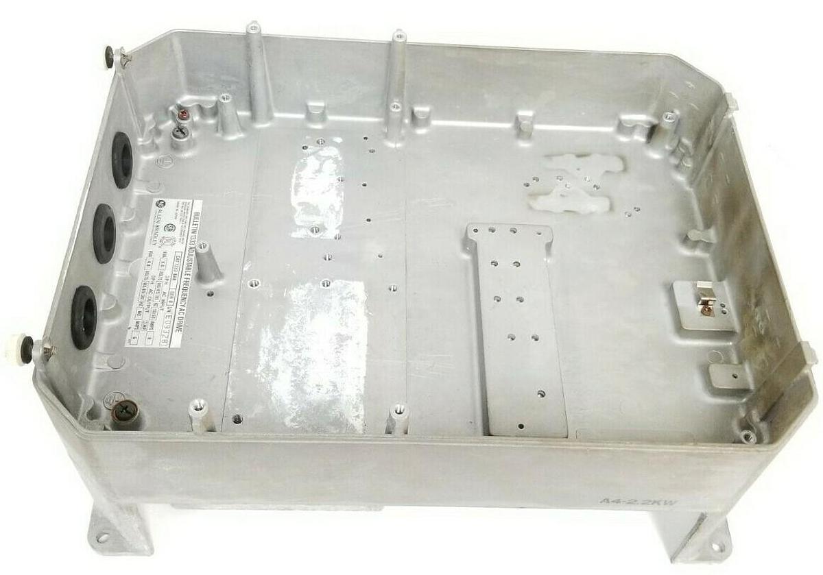 Used ALLEN BRADLEY 1333-BAB DRIVE HOUSING FRONT COVER & HEATSINK A4-2.2KW SER. D