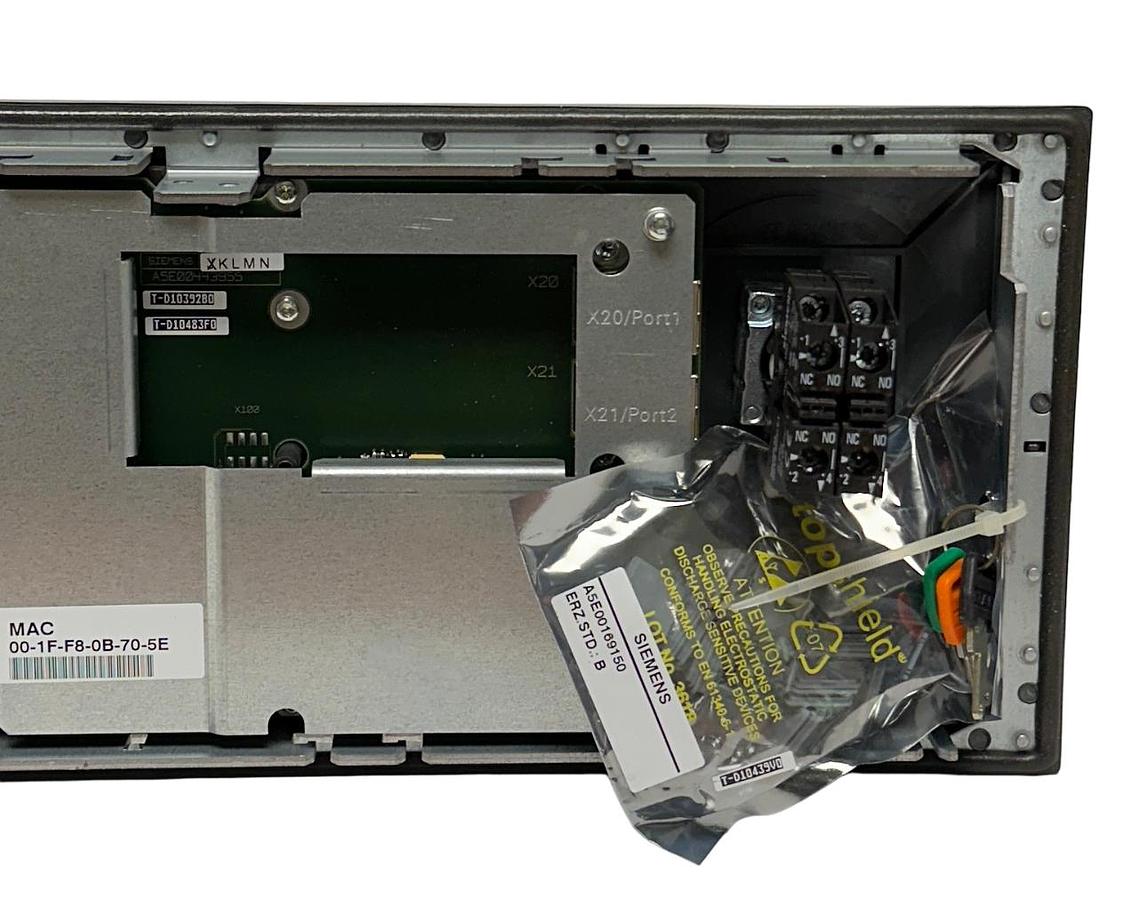 Used SIEMENS 6FC5303-0AF22-0AA1 / 6FC53030AF220AA1 SINUMERIK MCP 483C PN ENet NSNP