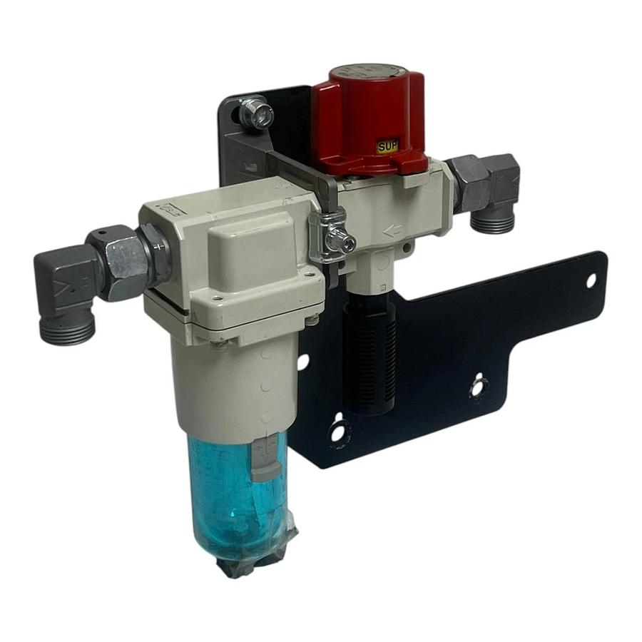 SMC Pneumatic AF50-F06-6-A Filter VHS50-F06B Lock-Out Valve Unit WO-7032-301
