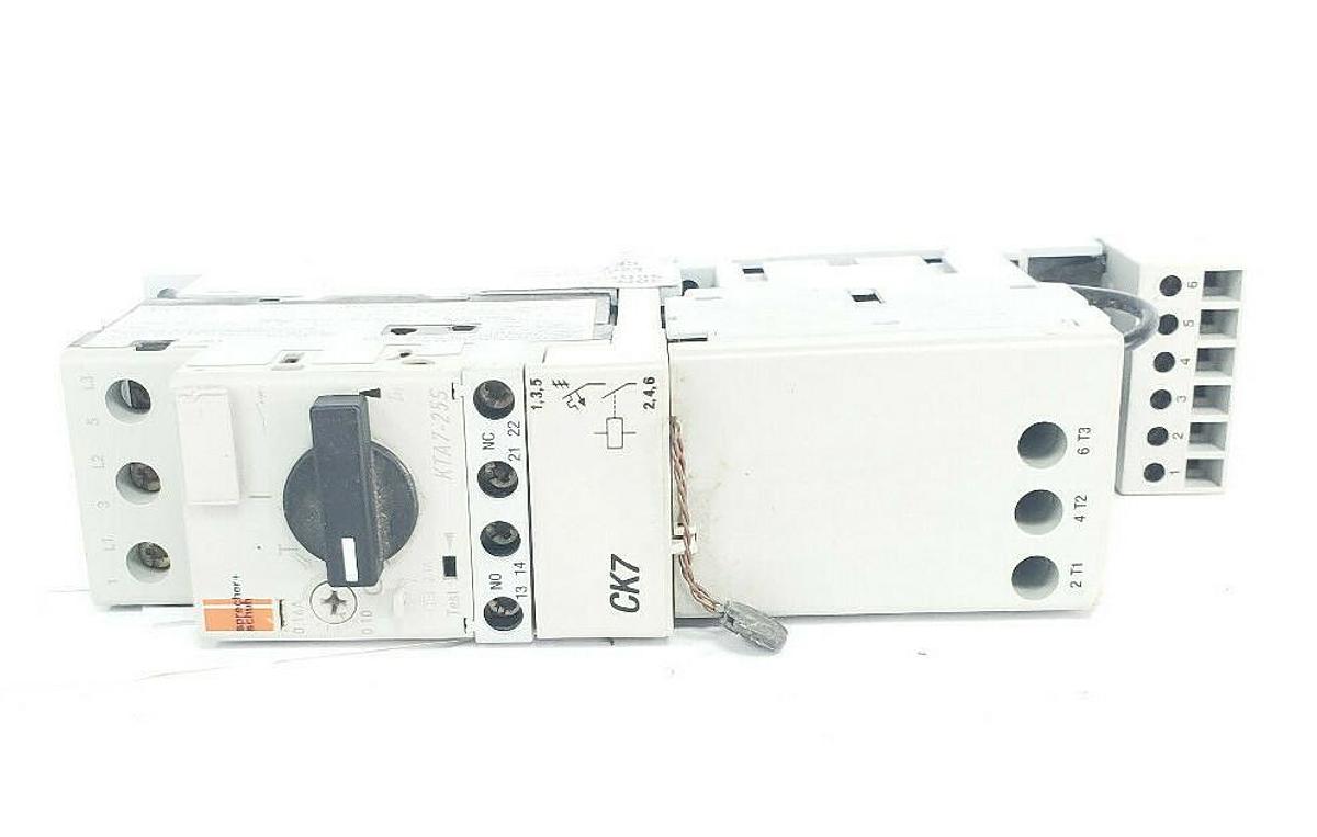 Used SPRECHER + SCHUH ECOMBOPLUS CK7 STARTER ASSEMBLY KTA7-25S-0.16A CA7-9-10