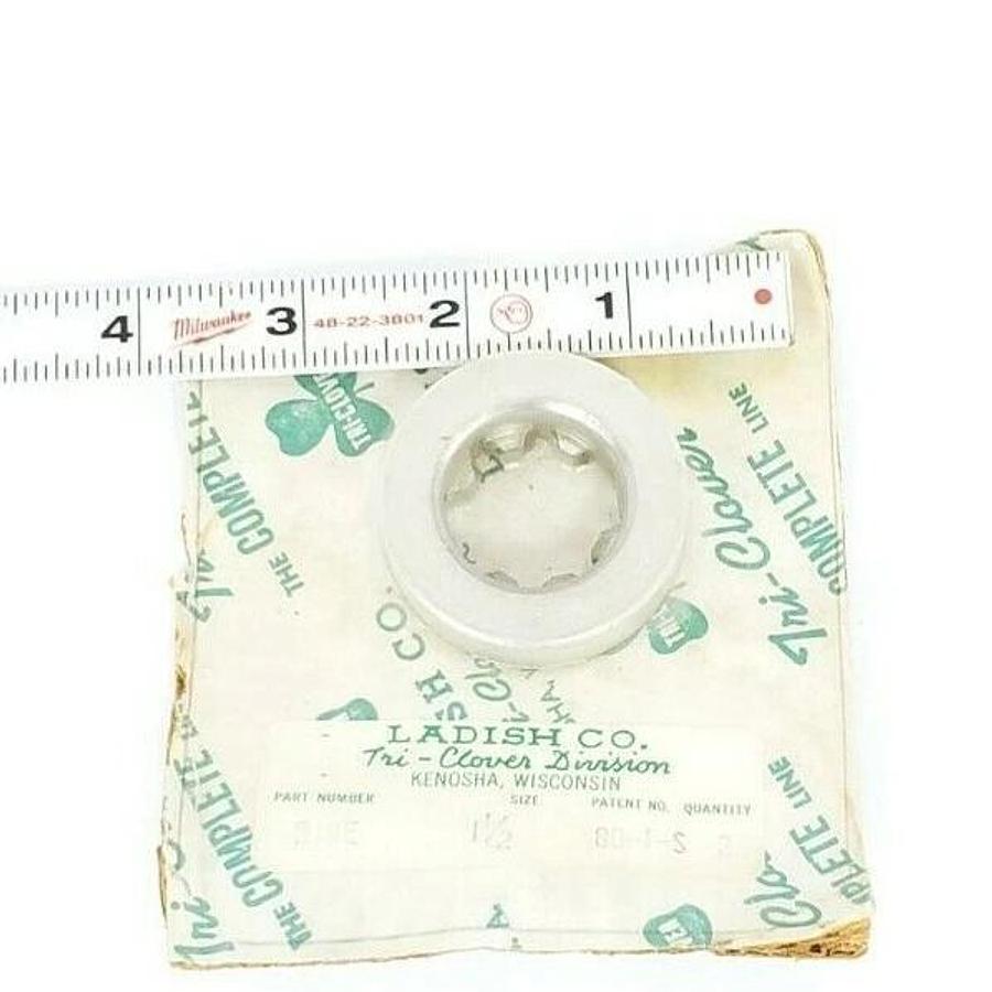 Used NEW TRI-CLOVER R10E-1-1/2-80-1-S WEAR RING