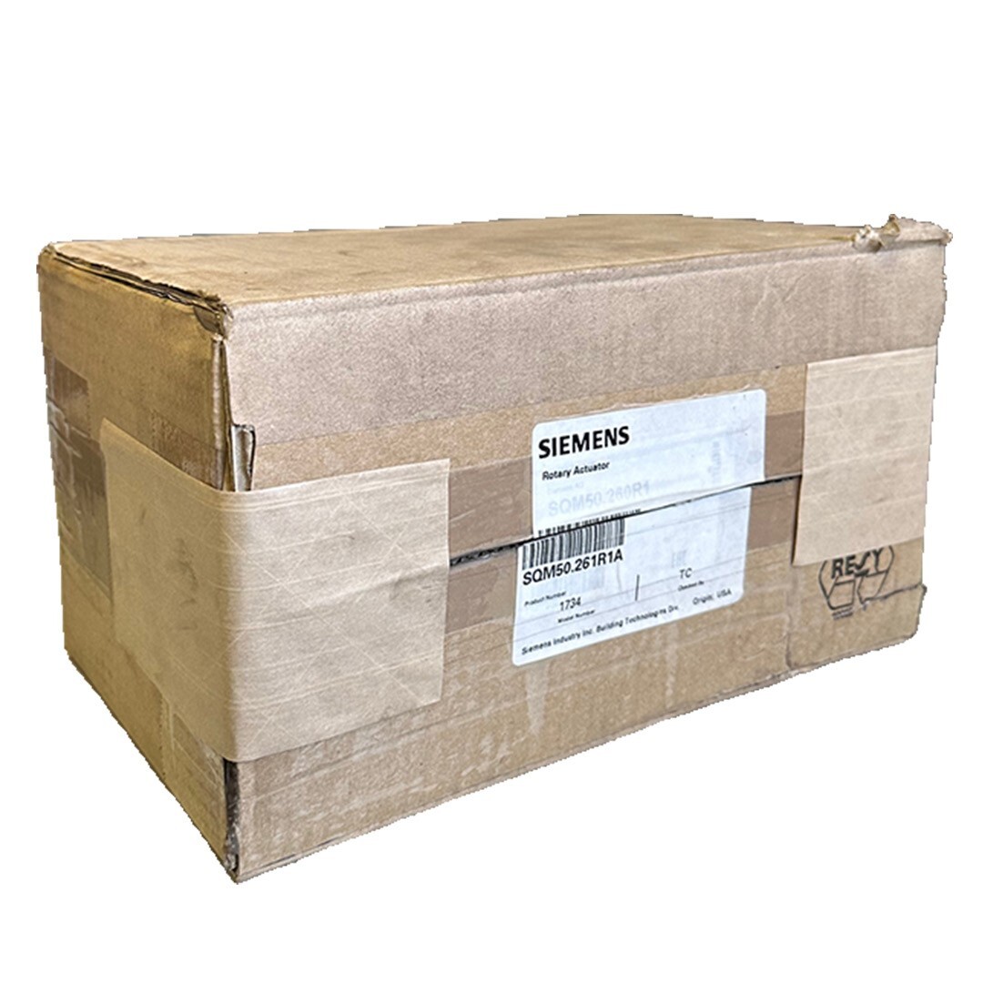 Used NEW SIEMENS SQM50.261R1A / SQM50261R1A ROTARY ACTUATOR 110/120VAC 50/60Hz 20VA