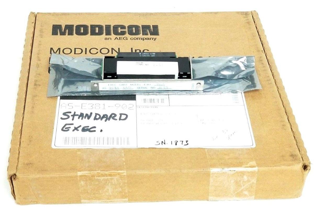 Used MODICON AEG AS-E381-902 EXECUTIVE MEMORY MODULE E381-902 AS-9593-000