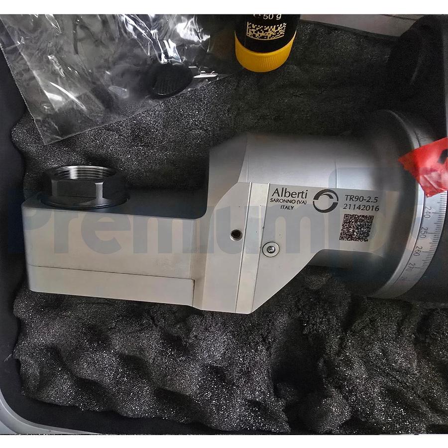 Alberti ER-AX25 T90 | TR90cn 2.5 CAT40 I=65 PL=25 CNC Right Angle Milling Head