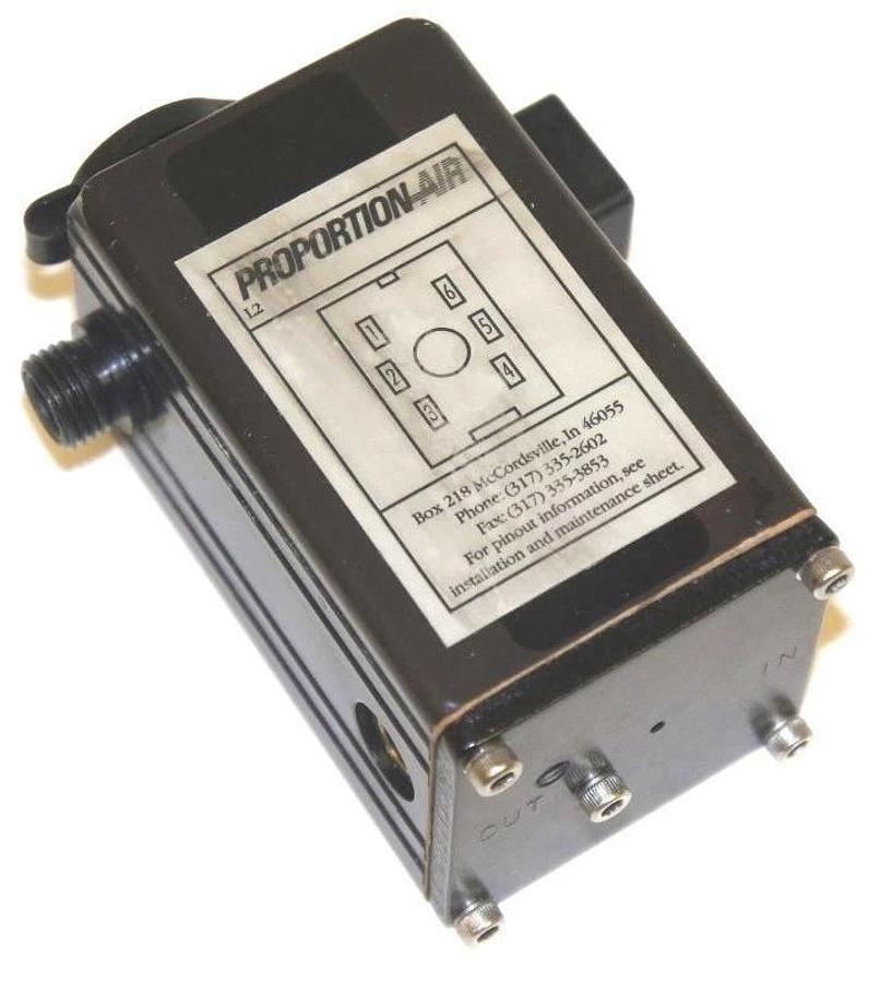 Used PROPORTION AIR INC. QB2TFEE040 PRESSURE CONTROL VALVE MODIFICATIONS 305