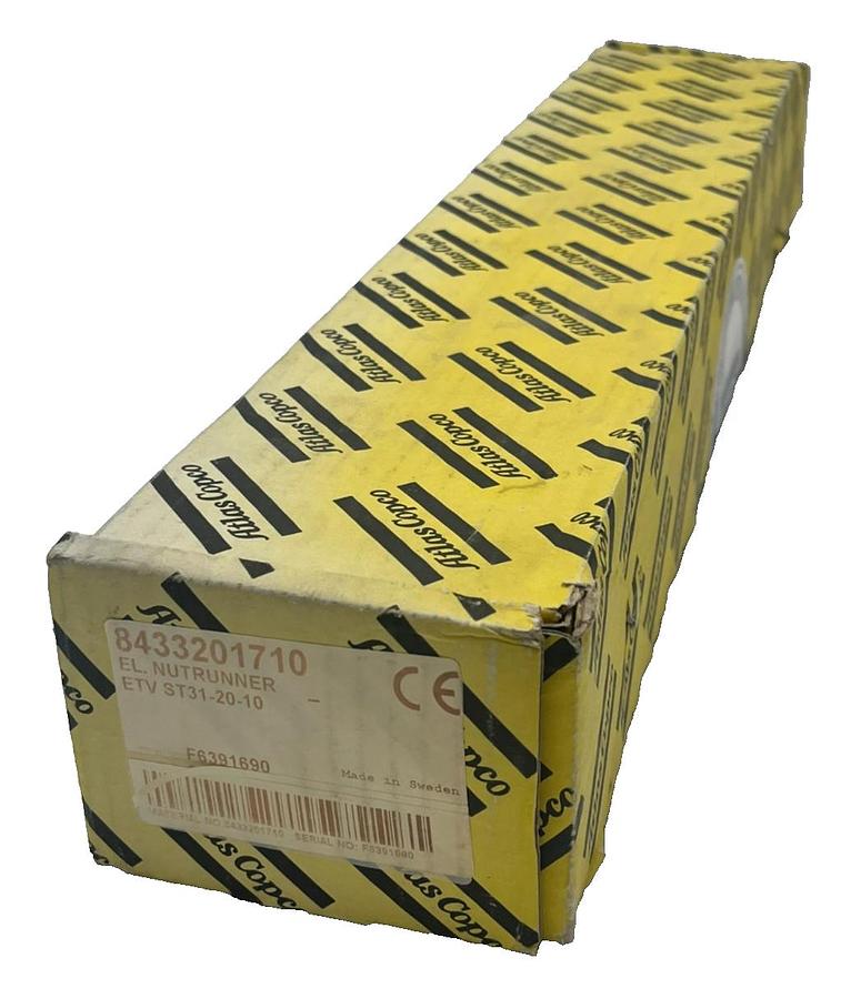 Used Atlas Copco ETV ST31-20-10 | 8433201710 Tensor ST Angle Nutrunner 20Nm NSMP