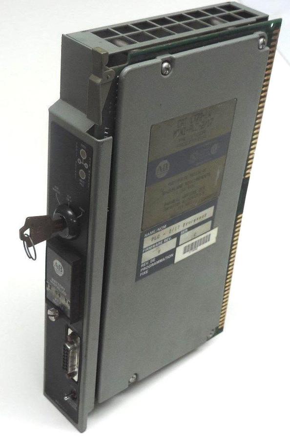 Used ALLEN BRADLEY 1772-LW SER. C MINI PLC 2/17 PROCESSOR F/W REV. F, 1772LW