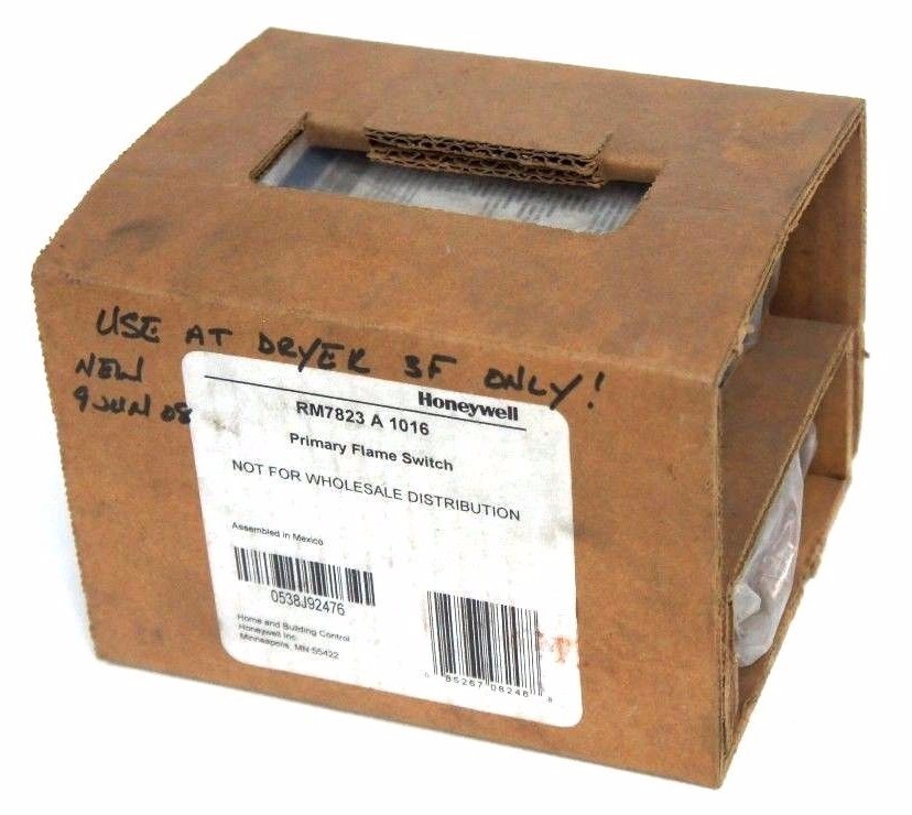 Used NEW HONEYWELL RM7823A-1016 PRIMARY FLAME SWITCH RM7823A1016