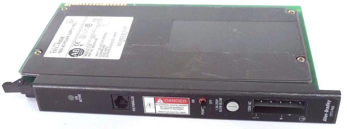 Used ALLEN BRADLEY 1771-P4S/B POWER SUPPLY 120V AC REV. C01 P/N: 96219275 A01