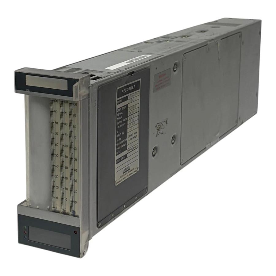 Used Foxboro E27R-S3RA6 3-Pen Chart Recorder 120V 1-5V Input