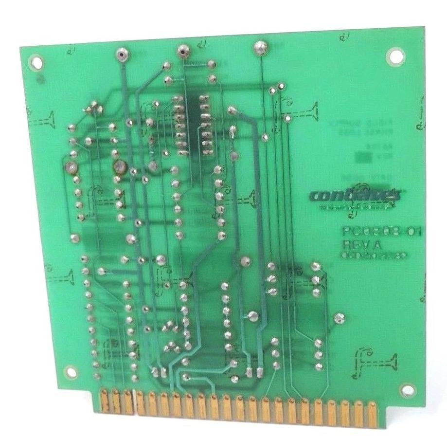 Used CONTRAVES A6358 FIELD SUPPLY BOARD REV. F, PC0808-01 REV. A