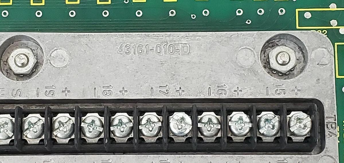 Used ACUREX KAYE 43157-011 PC BOARD 2WIRE INPUT U5063 REV. 2 43155 REV. F