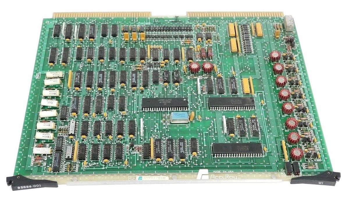 Used ABB / ACCURAY 83886-001 UI CONTROL BOARD 4-083885-001 83886001 4083885001