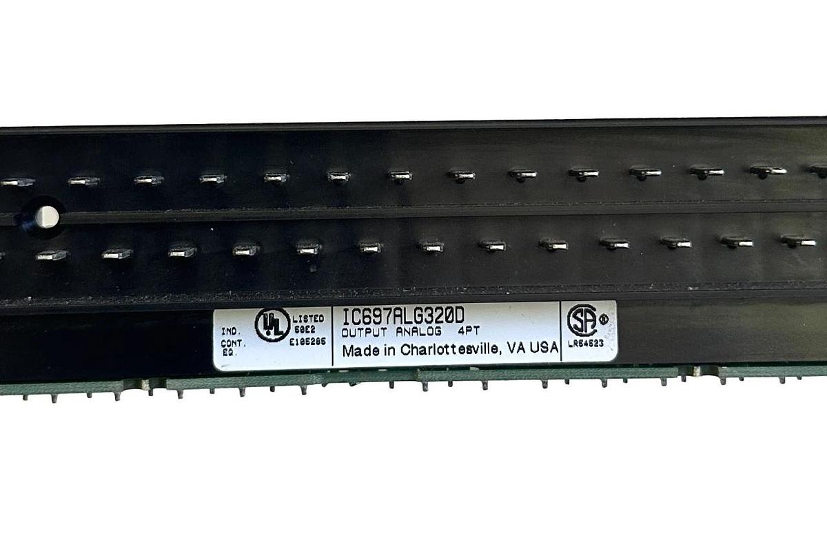 Refurbished REPAIRED GE FANUC IC697ALG320D / IC697ALG320 4-PT 90-70 SERIES ANALOG OUTPUT