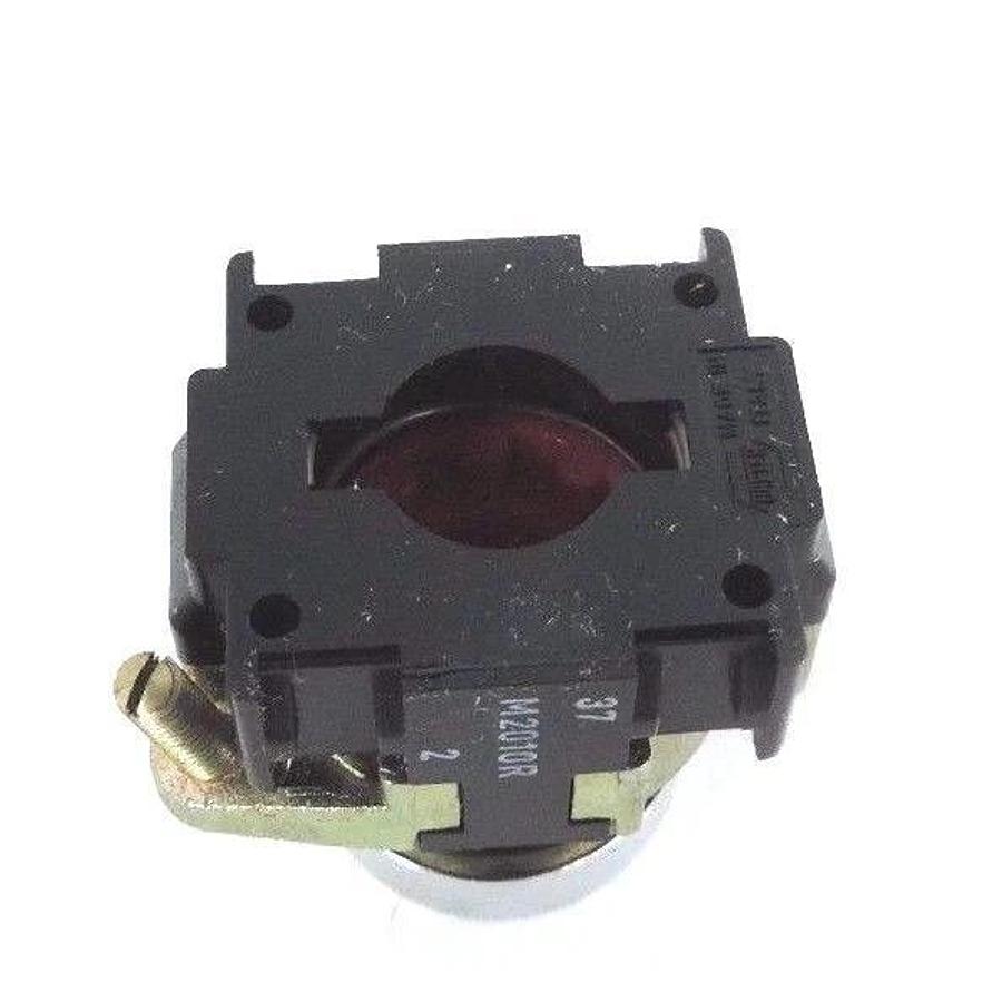 Used LOT OF 3 NIB AUGAT ALCOSWITCH M2010-2 PUSH BUTTONS M2010R, RED, M20102