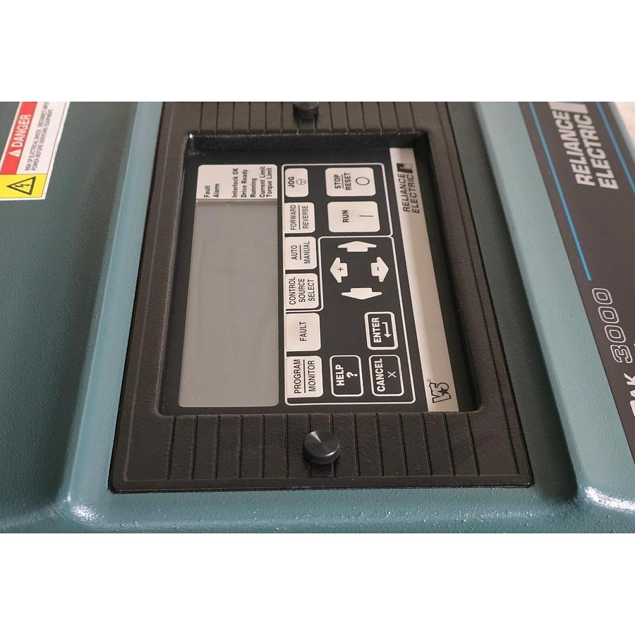 Used RELIANCE ELECTRIC 30FR2042 FlexPak 3000 REGEN DC DRIVE 30HP 230VAC/94A USPI