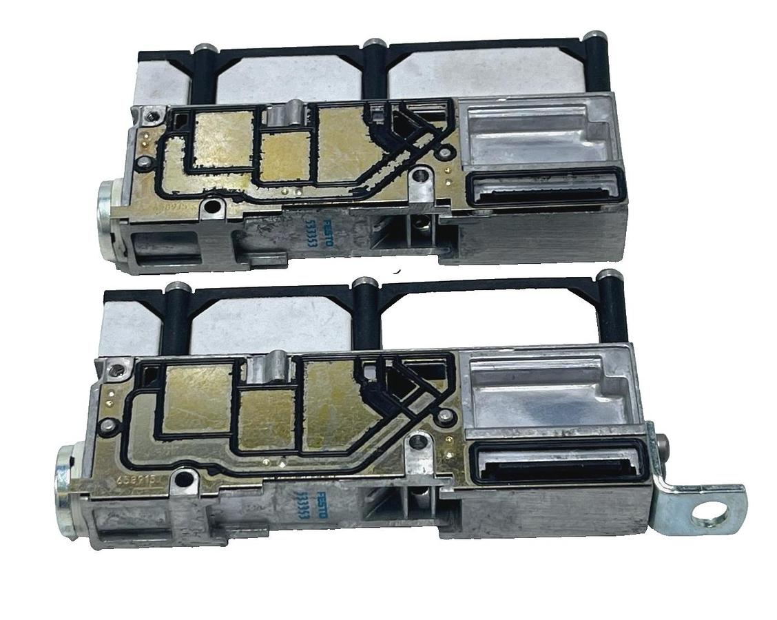 Used Lot of 2 Festo VMPA1-FB-SPU Supply Plates - 533353 - MPA-S Valve Terminal