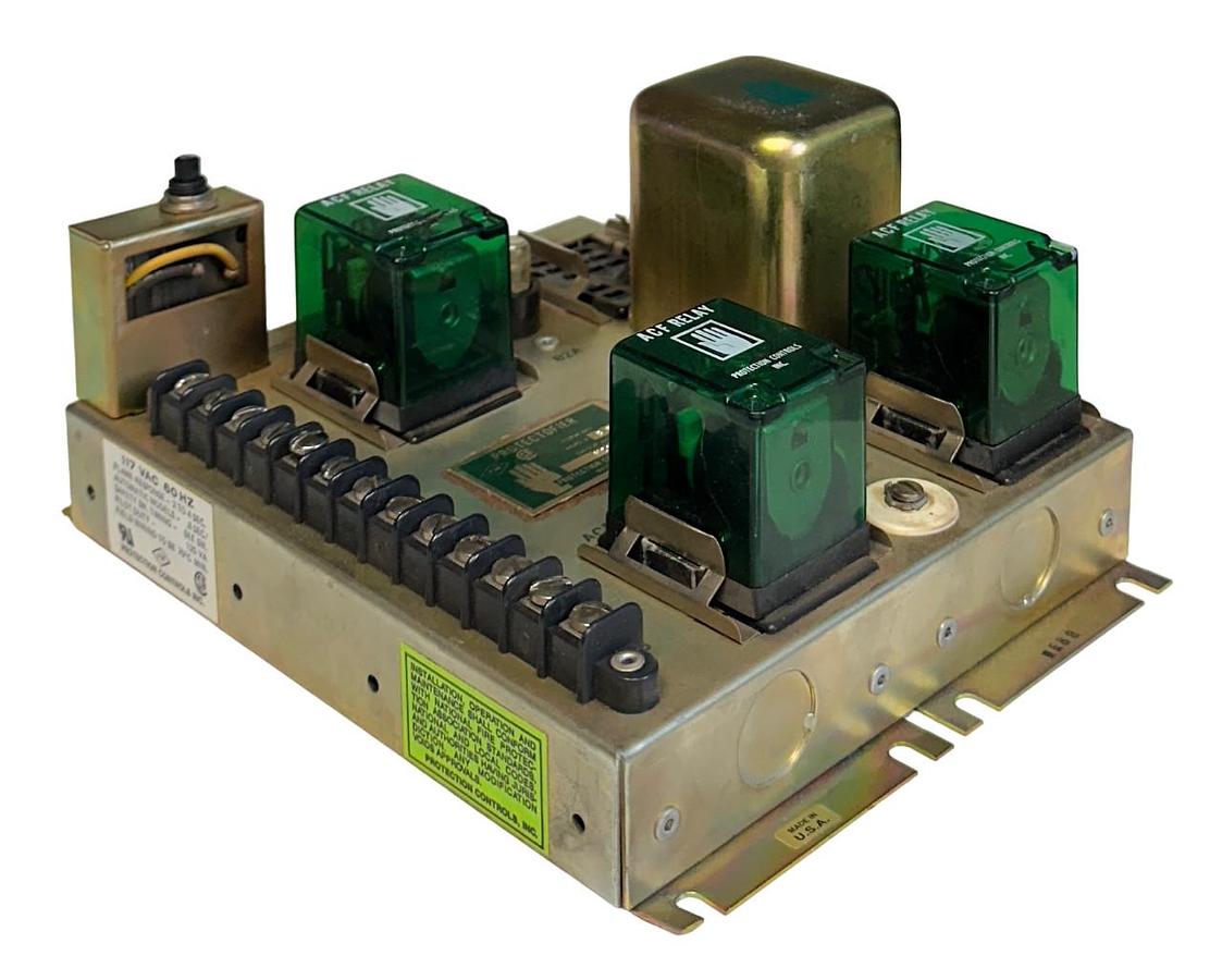 Used PROTECTION CONTROLS 6642-VBNR / 6642VBNR PROTECTOFIER FLAME MONITOR 117VAC USNP