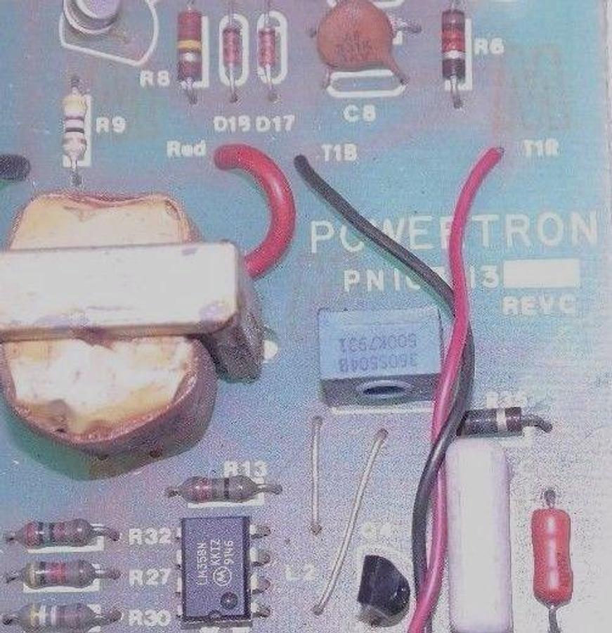 Used POWERTRON PN103-13 REV. C CIRCUIT BOARD PN10313