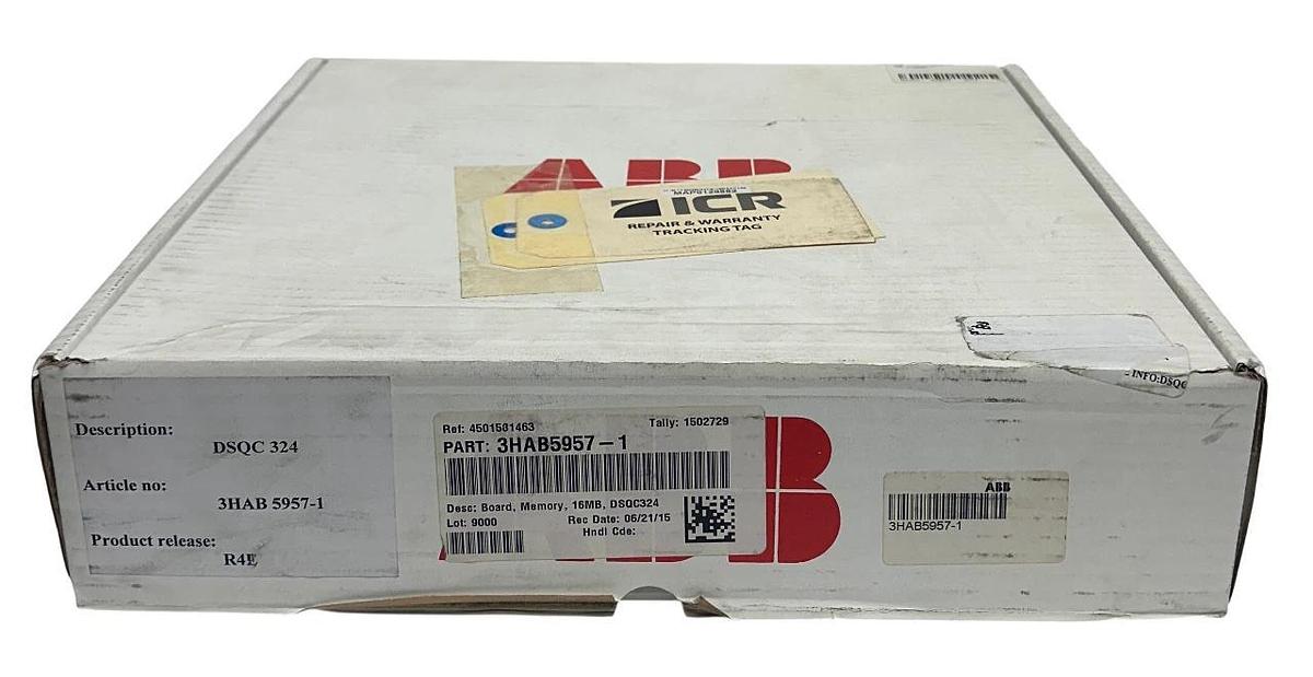 Refurbished ABB 3HAB5957-1 / DSQC 324 / 3BSC 980 006 R109 MEMORY MODULE 16MB REPAIRED